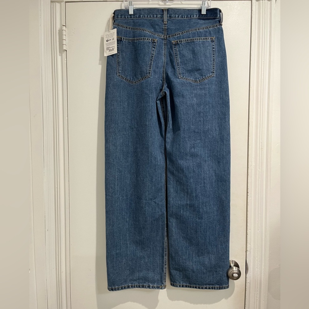 Etica Stanton Wide Leg Denim Jeans Sz. 29 NWT - Picture 4 of 13